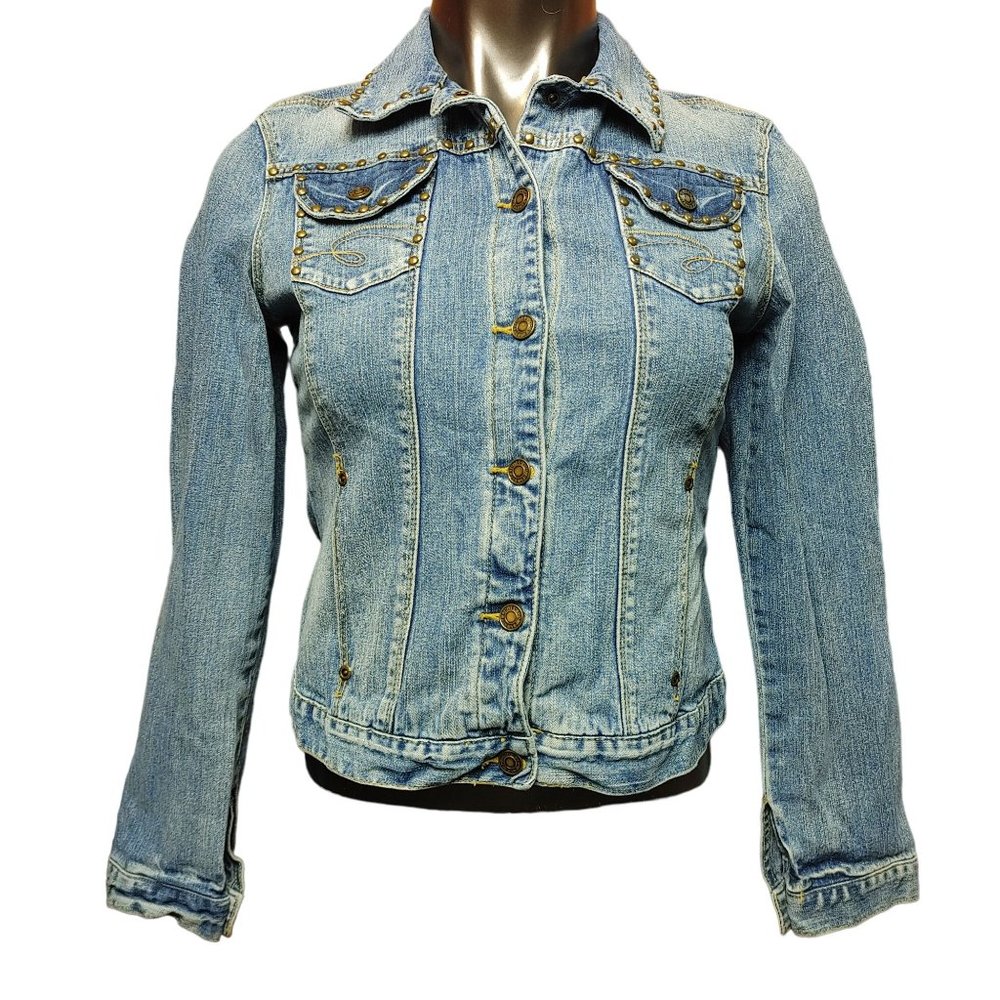 Limited Too Jean Denim Button Up Jacket XL